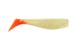 Silicone vibrating tail FOX 14cm Swimmer #016 (white red perlamutr) (1 piece) 9870 фото 2