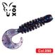 Силиконовый твистер для микроджига FOX 3,5см Krill #090 (electric june bug) (съедобный, 10шт) 6331 фото 1