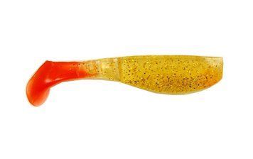 Silicone vibrating tail FOX 6cm Trapper #056 (yellow red) (1 piece) 260519 фото