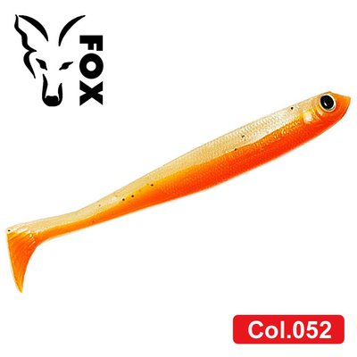 Silicone vibrating tail FOX 10cm Reaper #052 (orange perlamutr) (1 piece) 7372 фото