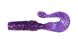 Silicone twister for microjig FOX 5.5cm Grubber #091 (electric violet) (edible, 8 pcs) 6685 фото 2