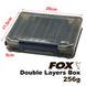 FOX Double Layers Box, 20*17,5*5cm, 256g, Dunkelgrau FXDBLLYRSBX-20X17.5X5-DarkGrey фото 9