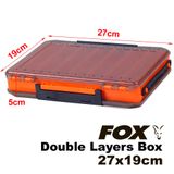 FOX Double Layers Box, 27*19*5cm, 380g, Naranja FXDBLLYRSBX-27X19X5-Orange фото