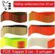 Set of silicone baits #3 FOX TRAPPER 80 mm - 30 pcs. 138477 фото 1
