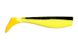 Silicone vibrating tail FOX 12cm Swimmer #072 (black yellow) (1 piece) 9842 фото 2