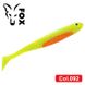 Silicone vibrating tail FOX 10cm Reaper #092 (orange lime) (1 piece) 7497 фото 1