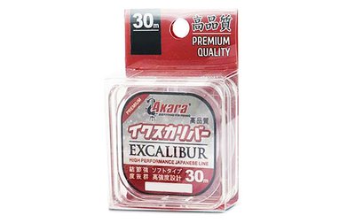 Line Akara Excalibur Premium Quality 30m 0.148mm 1.85kg 10576 фото