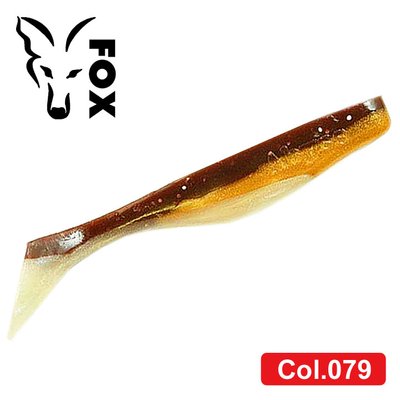Silicone vibrating tail FOX 9cm Abyss #079 (sprat) (1 piece) 7489 фото