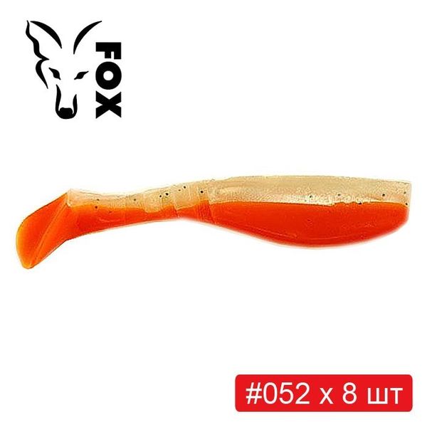 Set silicone FOX TRAPPER 8 cm #T5 - 6 colors x 8 pcs = 48 pcs 218855 фото