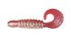 Silicone twister for microjig FOX 3.5cm Krill #043 (red perlamutr) (edible, 10 pcs) 5922 фото 2
