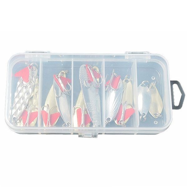 Set of oscillating spoons FOX Trout Spoon Kit (10 pieces of bait + box) 267147 фото