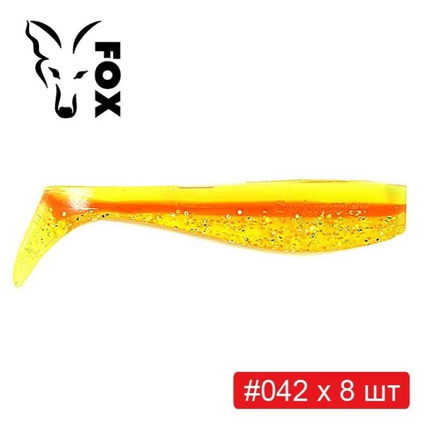 Набір силікона FOX SWIMMER 8 см #S4 - 6 кольорів х 8 шт = 48 шт 184057 фото
